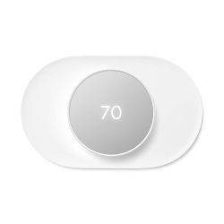 Google Nest Thermostat with Trimplate