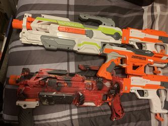 2 nerf modules and falcon fire