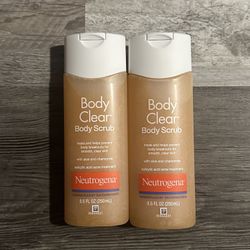 Neutrogena Body Clear Body Scrub 8.5 Fl Oz $6.50 Each 
