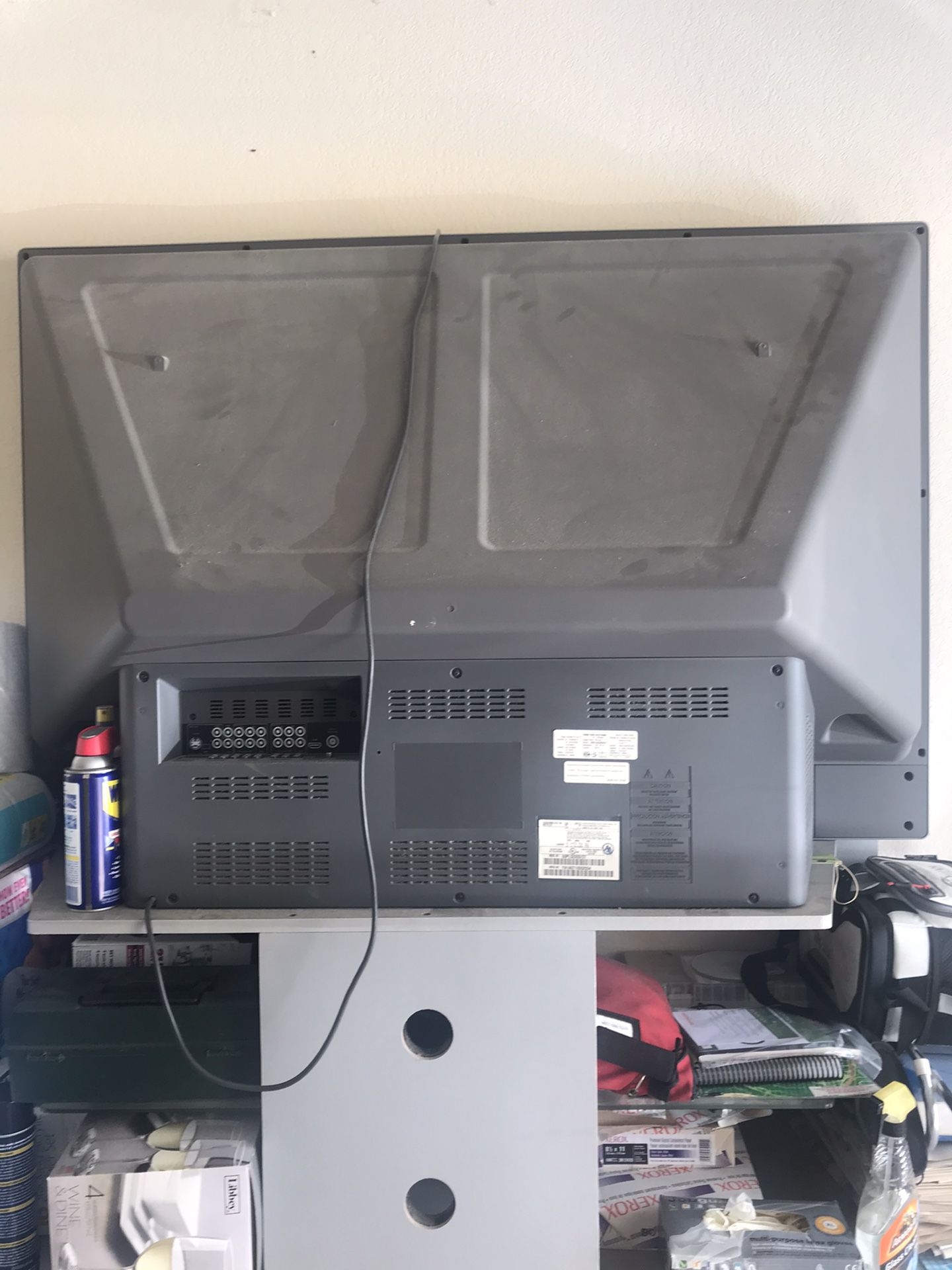 FREE Phillips 60 inch Projection TV with stand