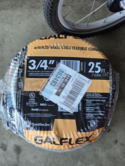 Galflex 3/4 steel conduit