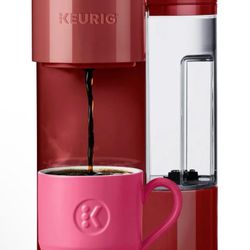 Keurig K-Express Essentials Red Single-Serve K-Cup Pod Coffee Maker  