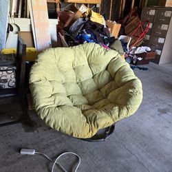 42" Rattan Papasan Chair 