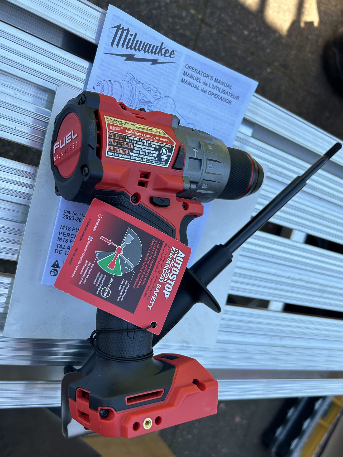 Milwaukee M18 Fuel 1/2 Hammer Drill / Driver  (New) - Tool Only