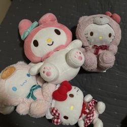 Hello Kitty Plushies 