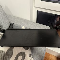 Black Under Desk Keyboard Tray 