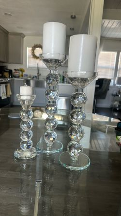 Crystal Candle Holders