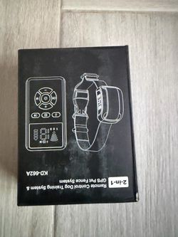 VOISTINO KD-662A 2-in-1 GPS Pet Fence & Remote Dog Training System