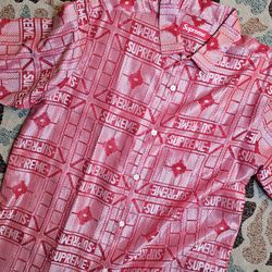 Supreme Jacquard Tray Button Up