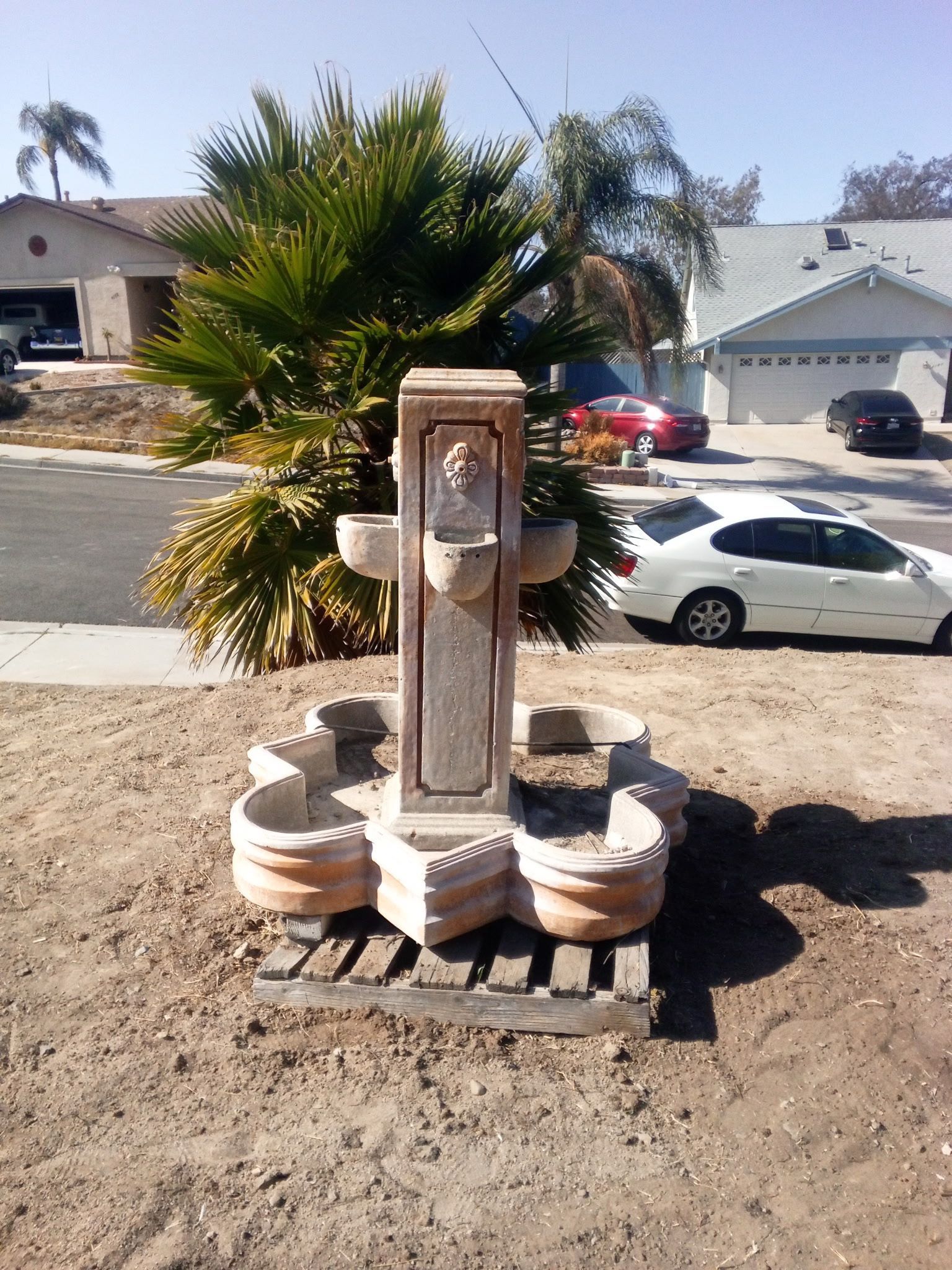 Outside Decorative Fountain