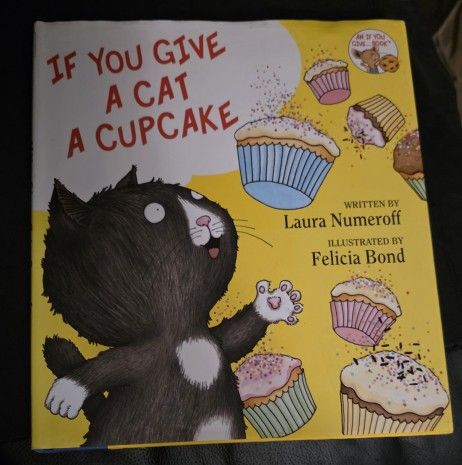 If You Give A Cat A Cupcake Book