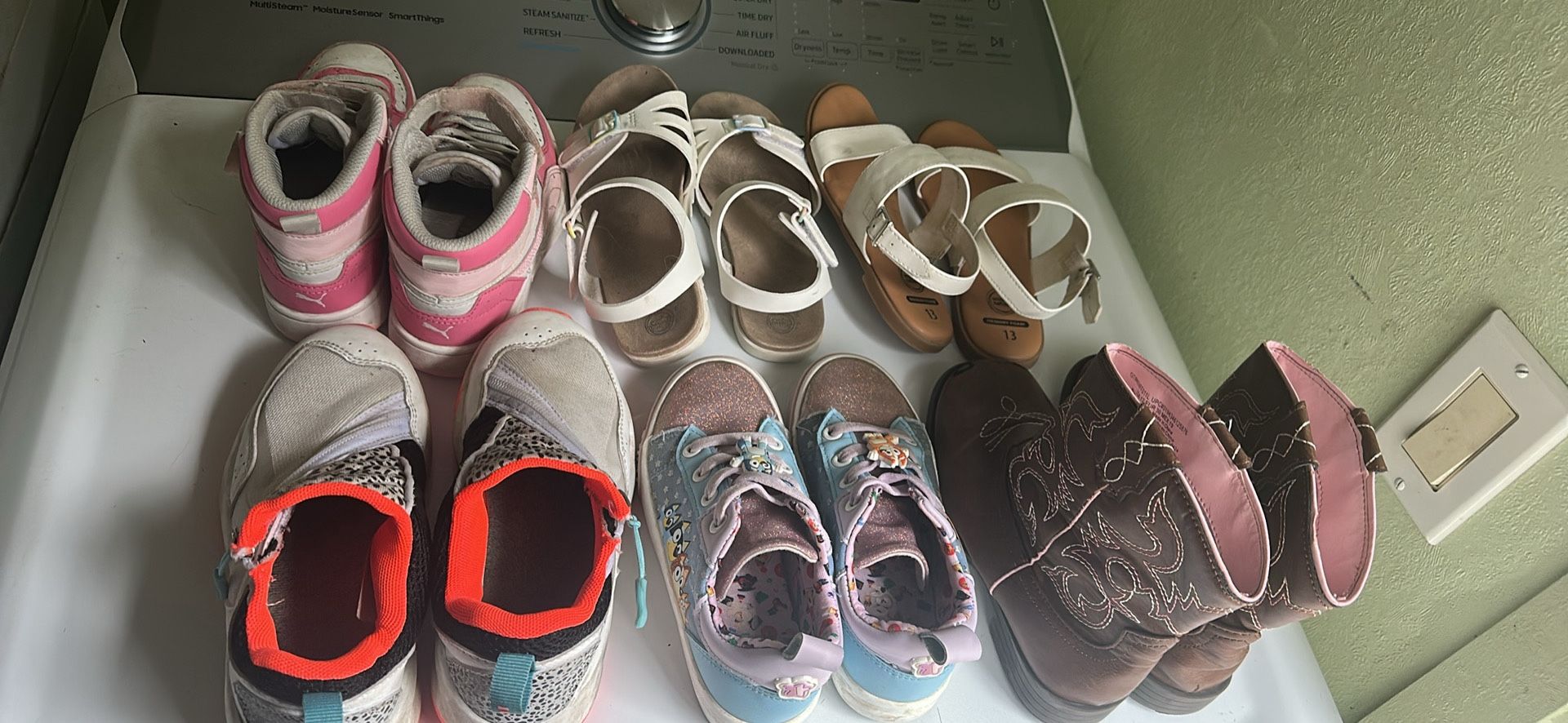 5 T Girls Clothes And Size 12-13 Shoes