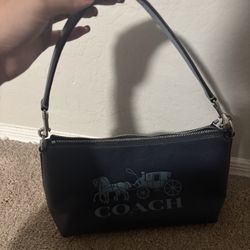 Blue Coach Bag