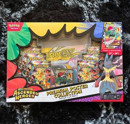 Pokemon AH Mega Lucario Poster