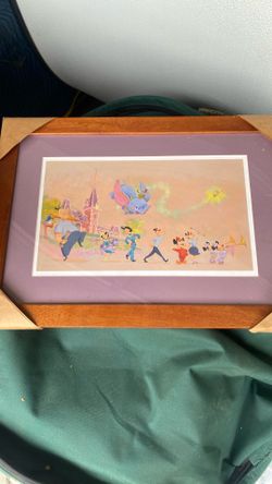 Unknown. Disney lithograph.