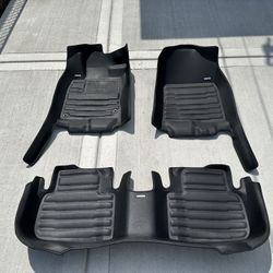 2022-2025 Honda Civic Tuxmat Floor Mats, Original Trunk Tray & Backseat Protectors