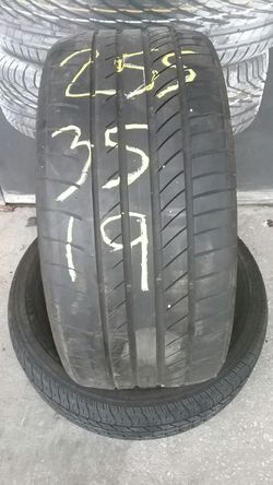 255 35 19 Continental tire