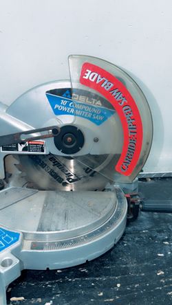 Delta -shop mast10" Electric Compound Miter Saw  Corded Electric