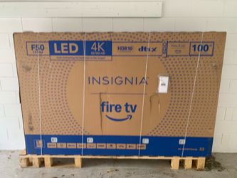 Brand New 100 inch 4K Insignia TV
