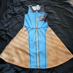 Overwatch Symmetra Dress Blue Skater Dress WeLoveFine