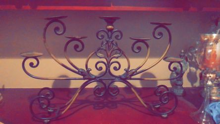 7 candle candle holder