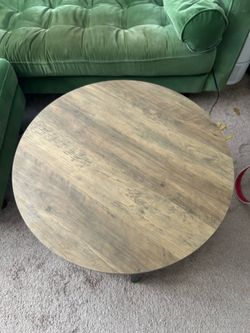 Small round coffee table