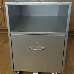 Silver storage File Cabinet 