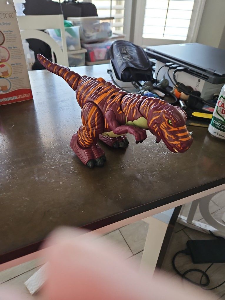 Vintage 2006 T-Rex Mattel Electronic Dinosaur