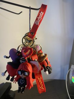 Karol G & Bad Bunny Keychain