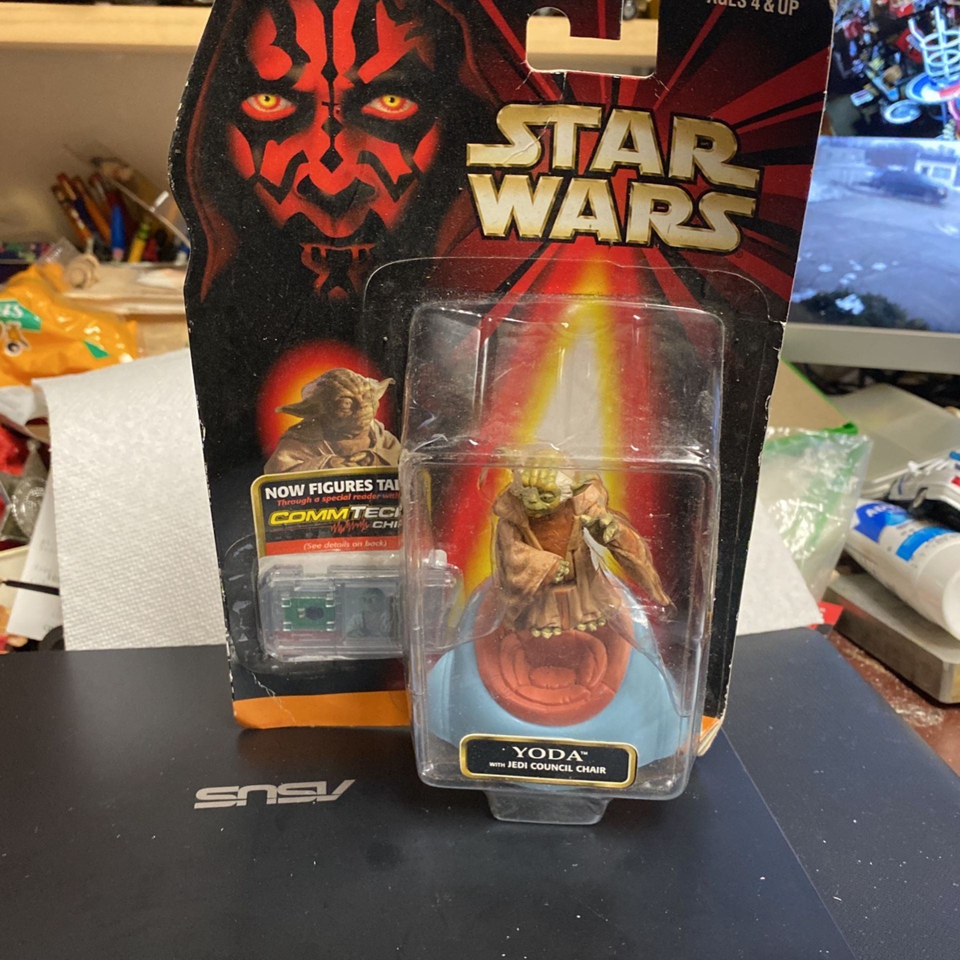 Star Wars With Today With Jedi Council Chair And Commtech Chip Brand New In Package