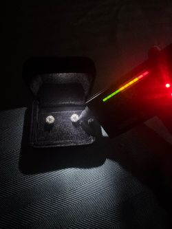 VVS1 Halo Moissanite Earrings