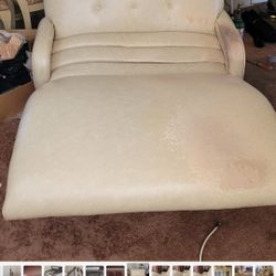 Antique Reclinable Chase Lounge Chair