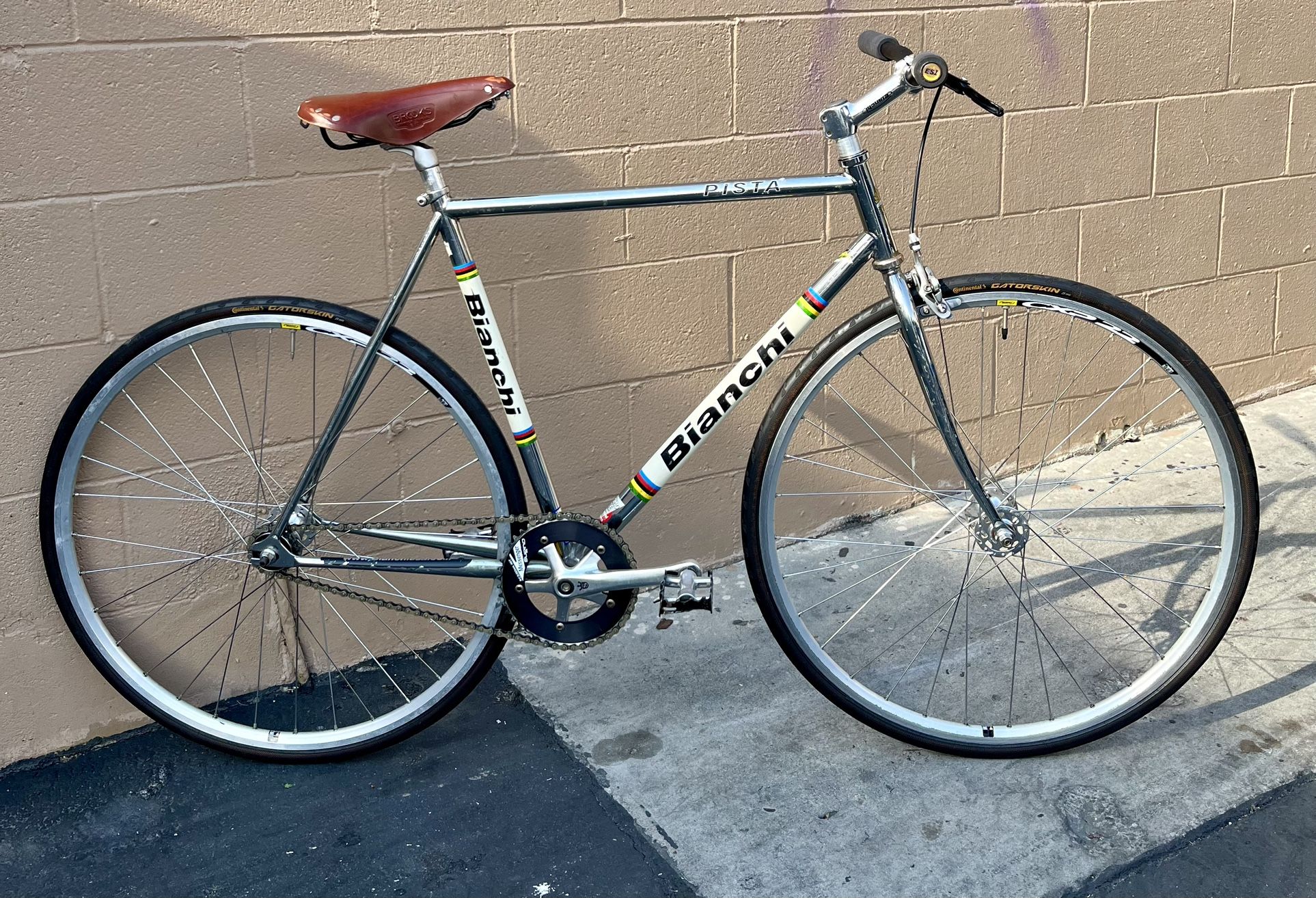 BIANCHI PISTA CHROME FIXED GEAR 55 CM