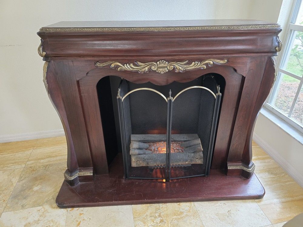 Fire Place Portable Nice No Damage