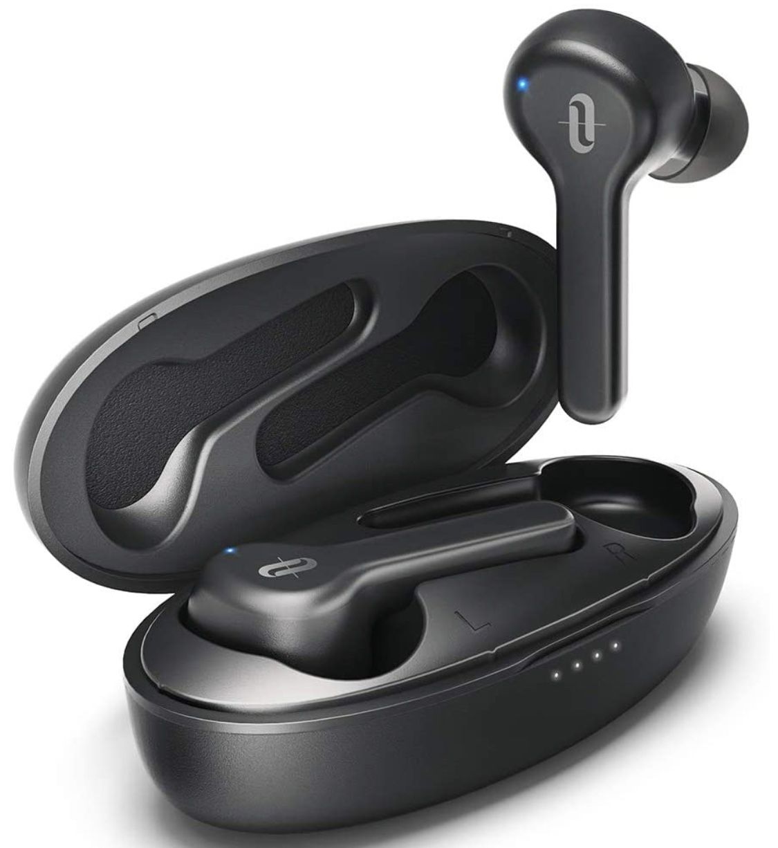Wireless Earbuds, TaoTronics Bluetooth 5.0 Headphones SoundLiberty 53 Earphones IPX7 Waterproof Smart Touch Control Bluetooth Earbuds Single/Twin Mo