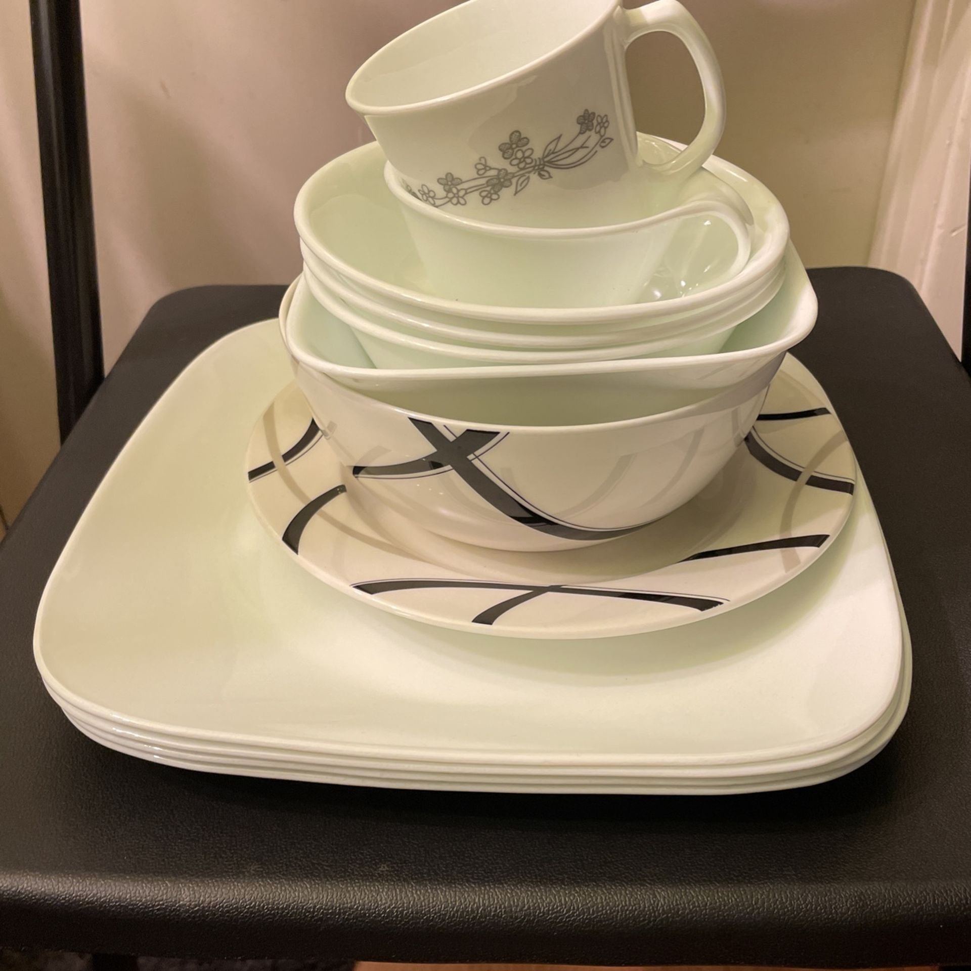 Corelle Dishes And Lenox Set