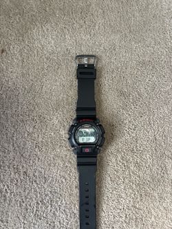Gshock Casio Black And Red