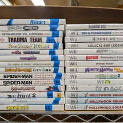 Nintendo Wii Games 