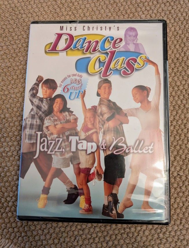 Miss Christy’s Dance Class: Jazz, Tap, & Ballet (DVD, 2002) NEW SEALED