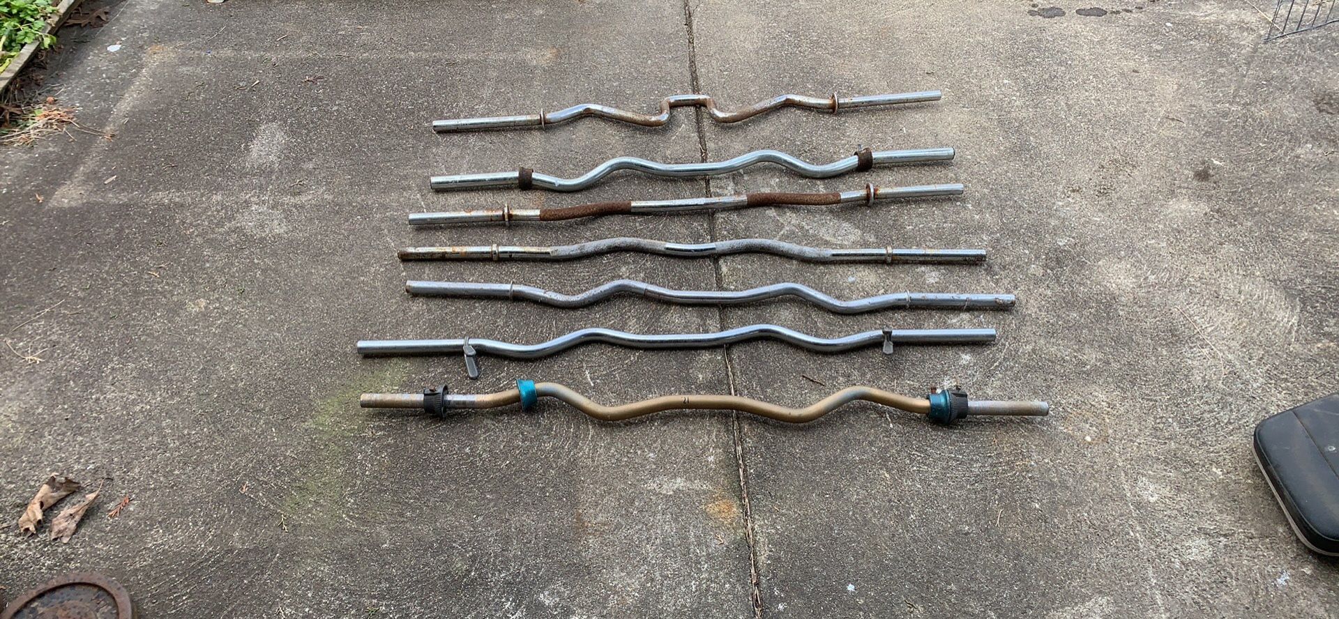 Standard 1 Inch Curl Bars