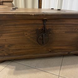Rustic Coffee Table Chest