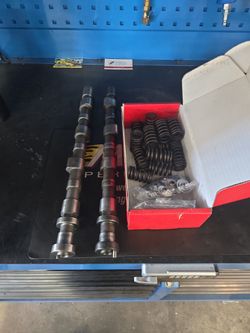 Red stop sr20 stock cams and spring with bc titanium retainers