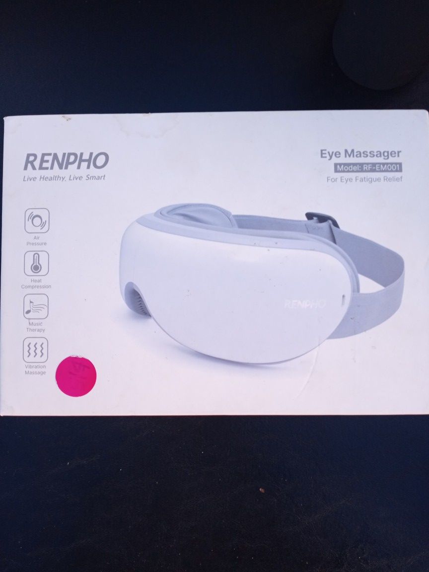 RENPHO Eye Messager - Air Pressure, Heat Therapy, BT Music & Vibration 
