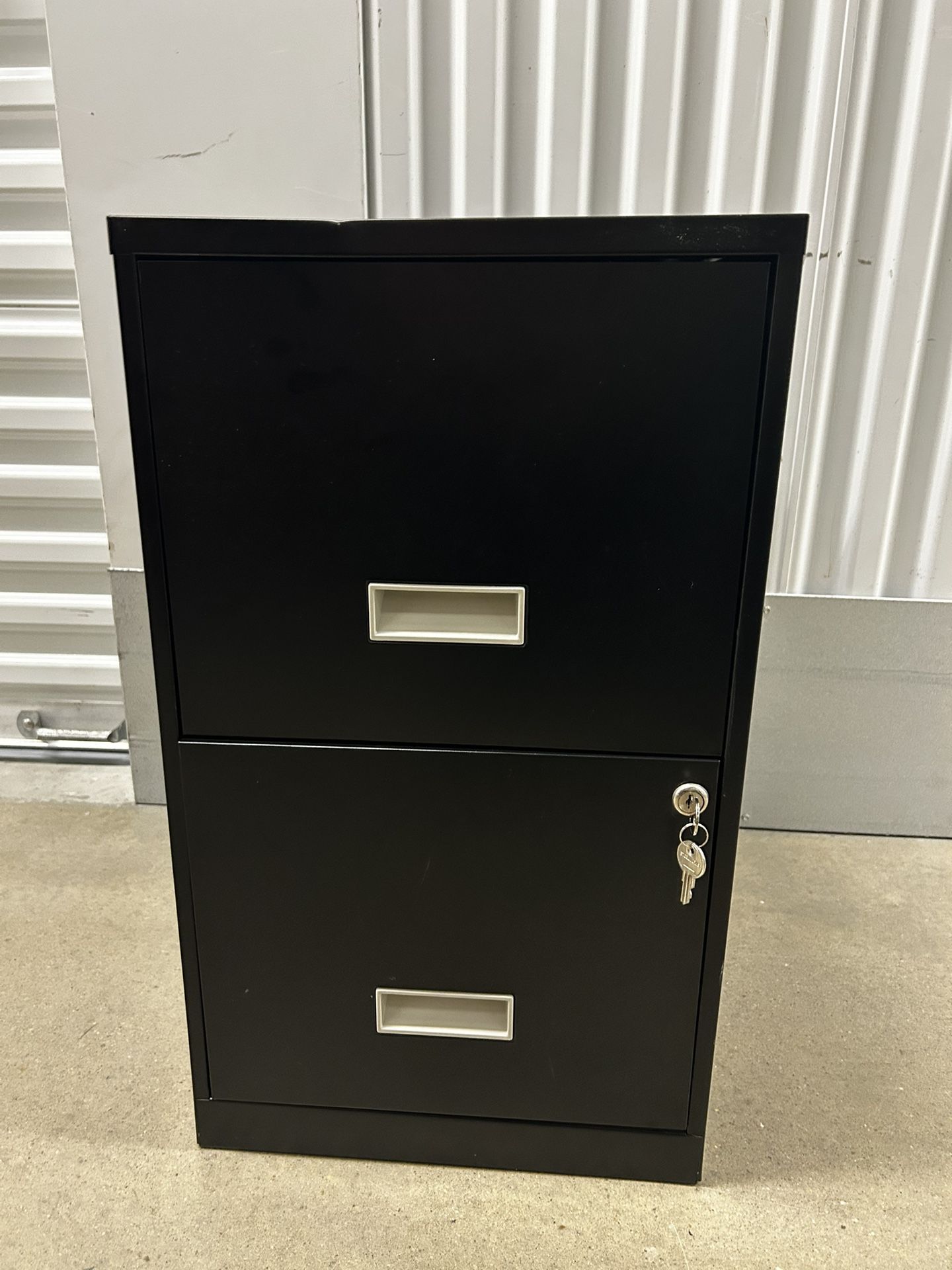 File Cabinet With Key Two Drawers