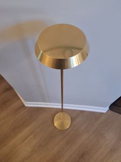 $819 Retail Visual Comfort Tepa Rechargeable Floor Lamp - Antique Brass