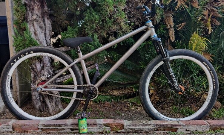 Mtb Spank Dirt Jump Bikes Custom 26 Titanium Dirt Jumper