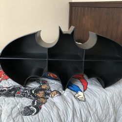 Pottery barn Kids Metal Batman Wall Shelf
