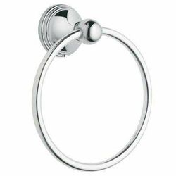 BATH ROUND TOWEL HOLDER, CHROME