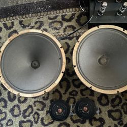 Vintage, Ampro Speakers, And A Pair Of Jensen Tweeters