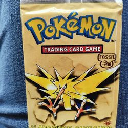 Pokemon First Edition Booster Pack New Sealed Fossil